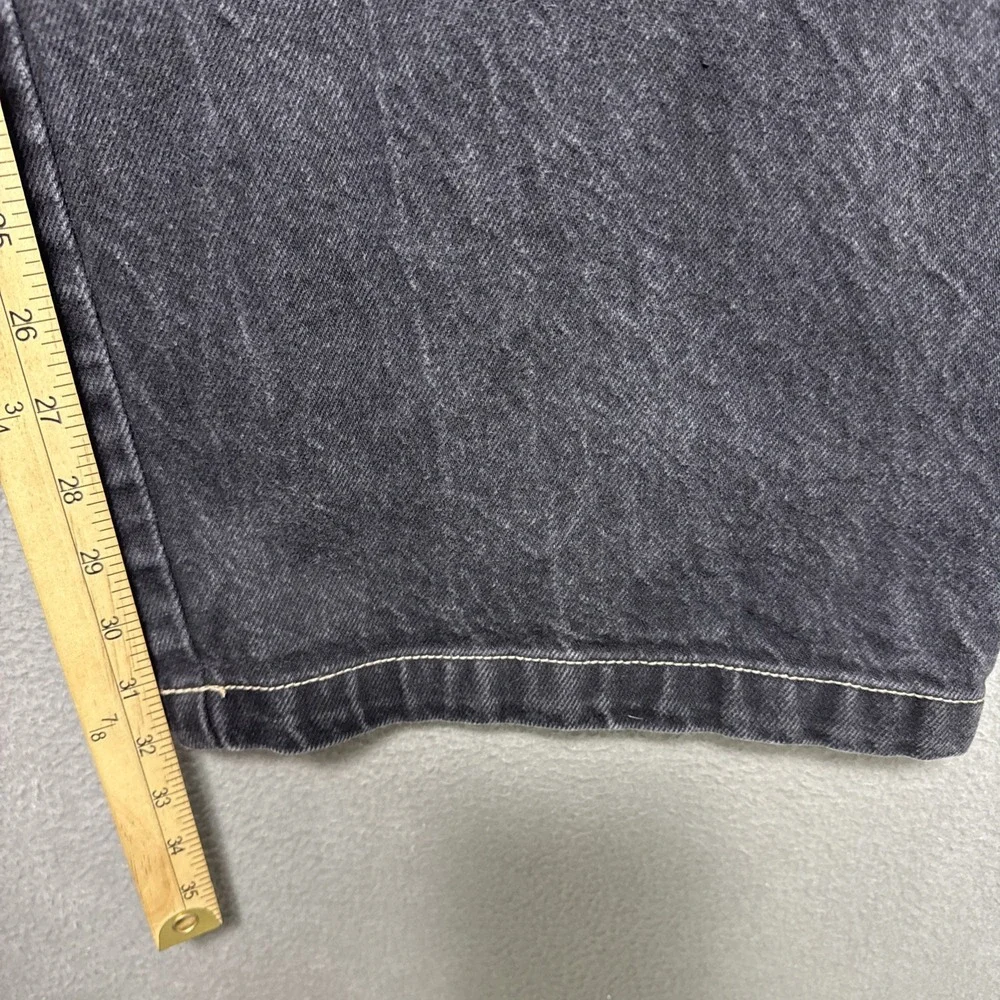 Vintage JNCO Jeans Mens Sz 34x32 (31x32) Black Baggy Wide Y2K Grunge Skater 179W